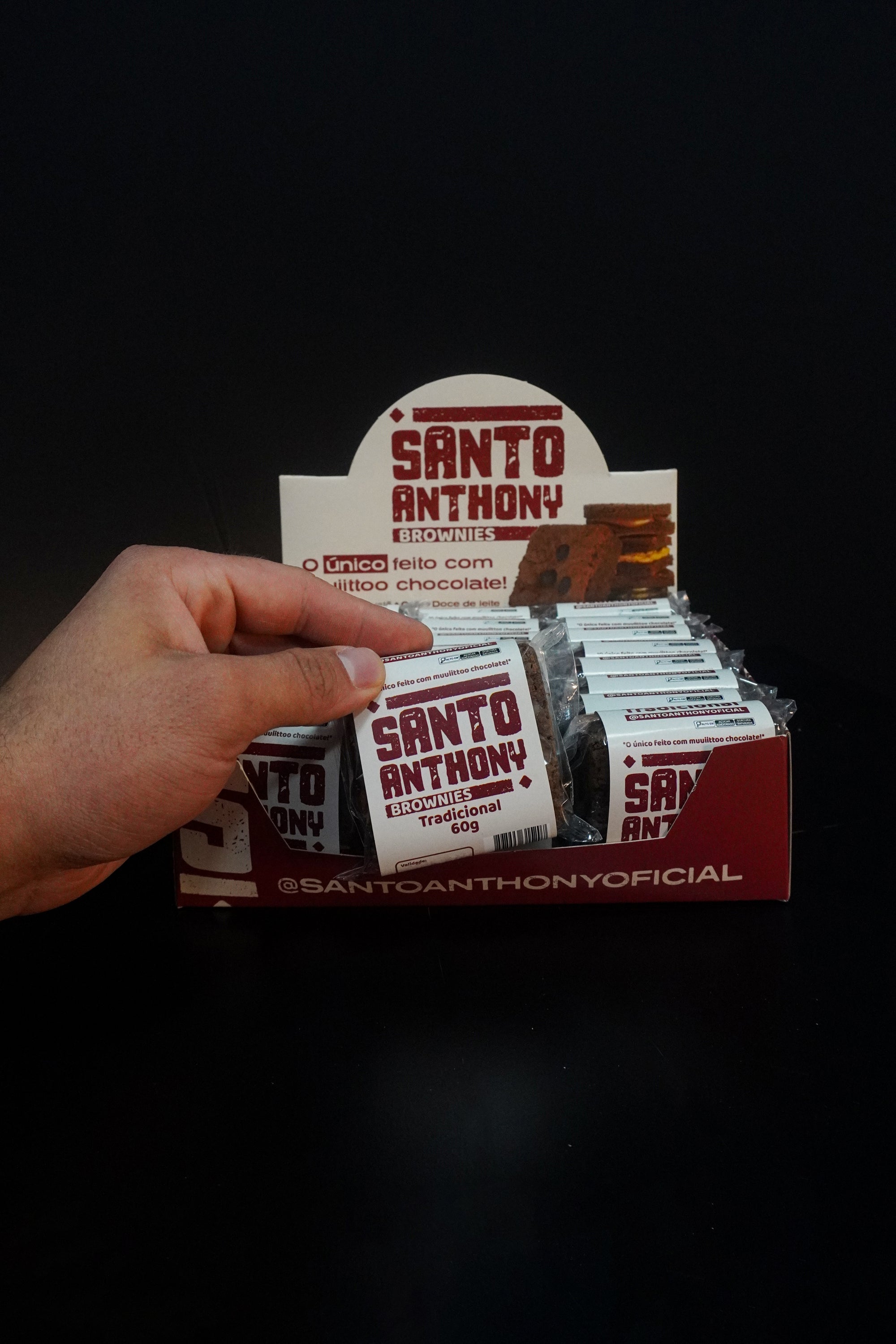 Caixa Brownie Tradicional 24 unidades