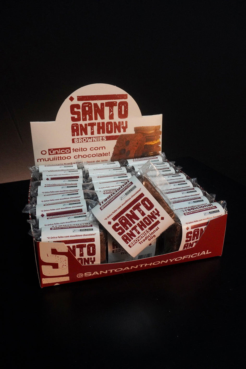 Caixa Brownie Tradicional 24 unidades