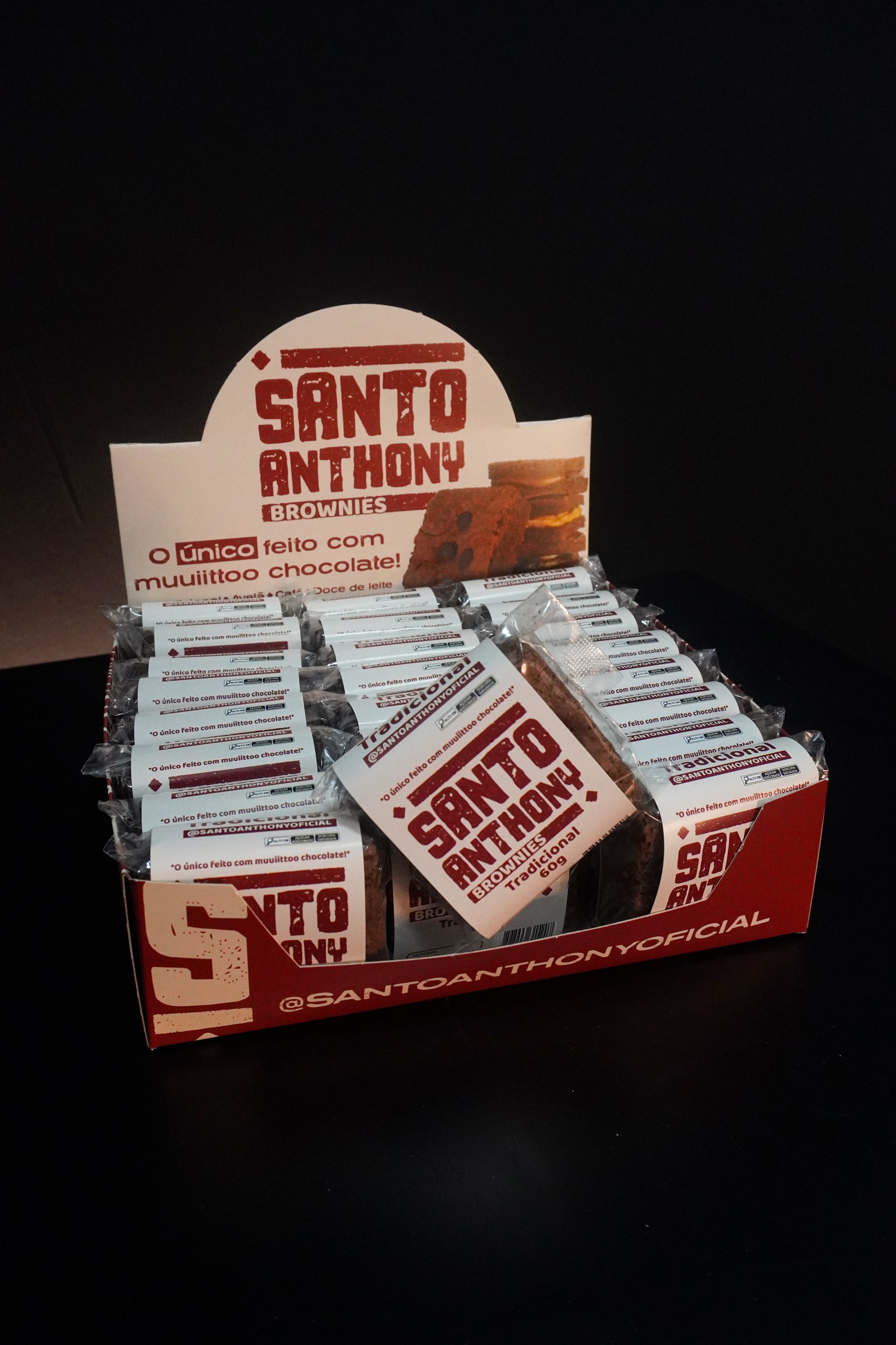 Caixa Brownie Tradicional 24 unidades