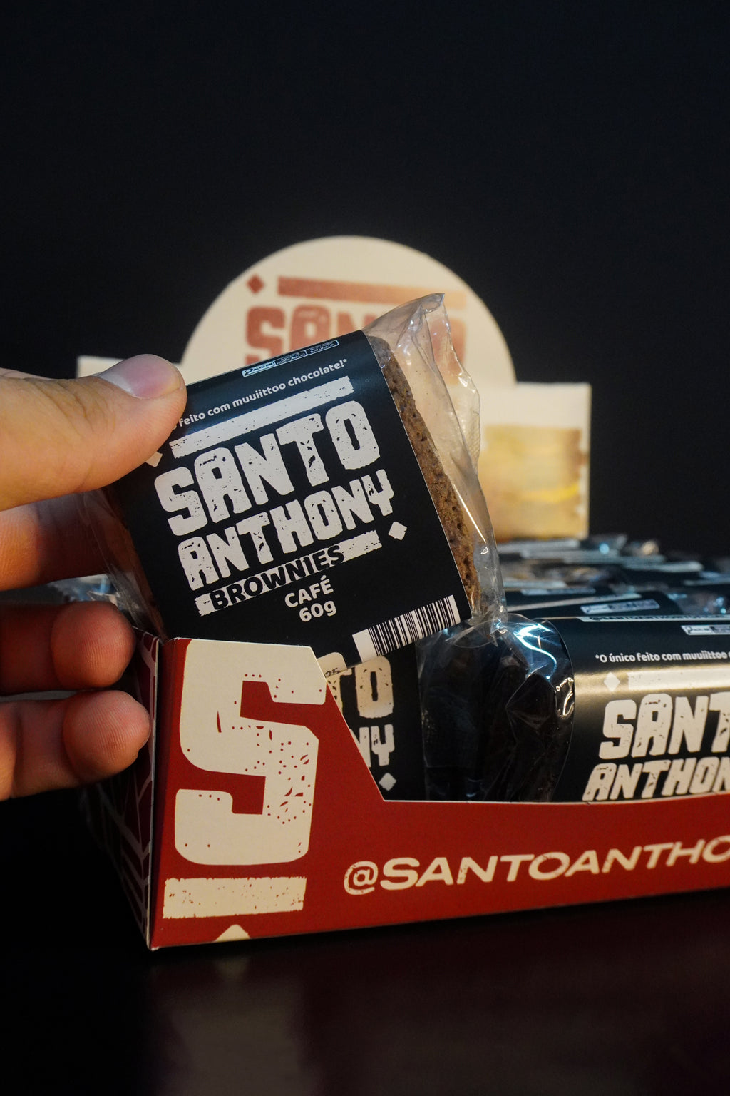 Caixa Brownie Café 24 unidades