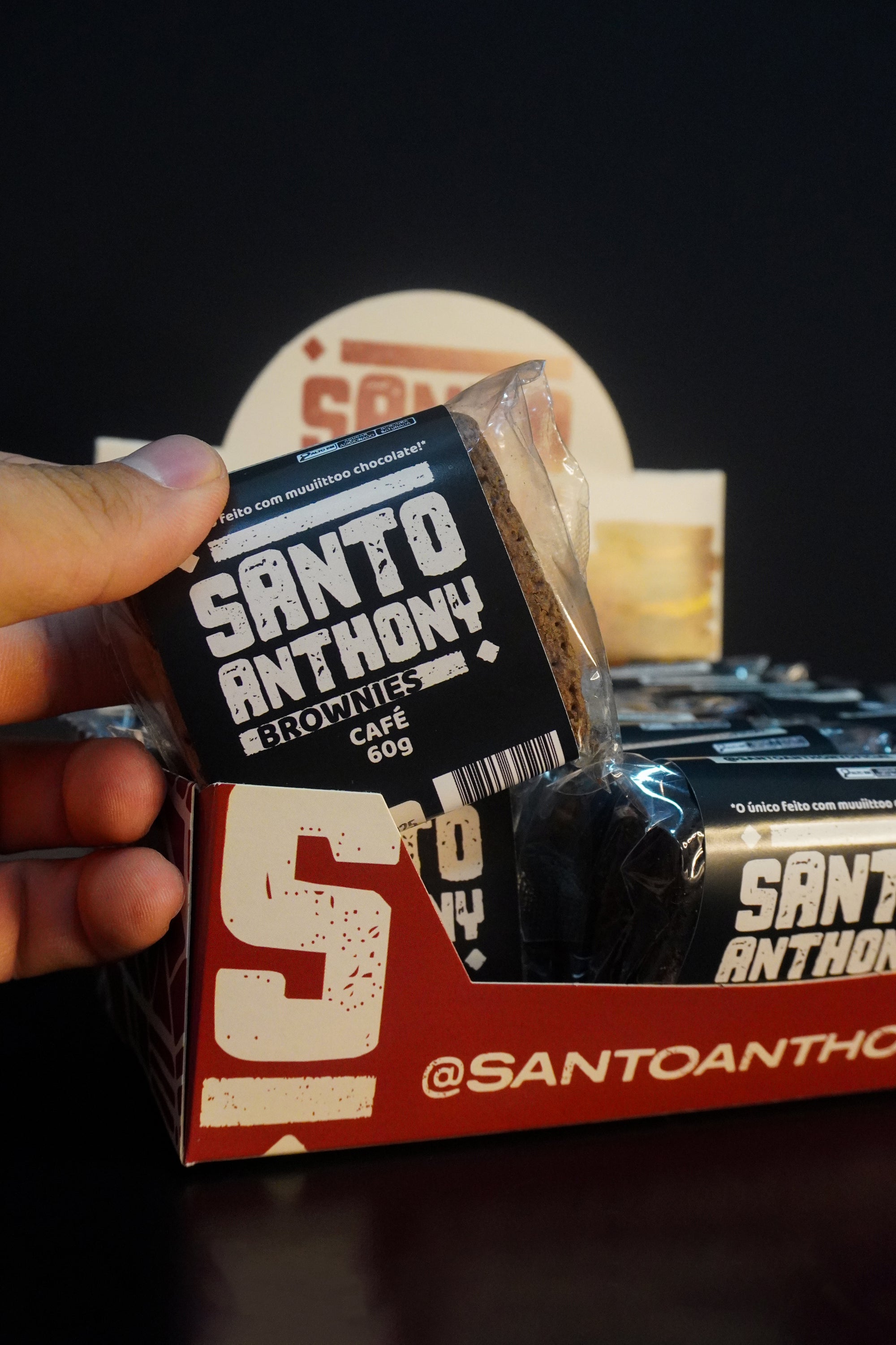 Caixa Brownie Café 24 unidades