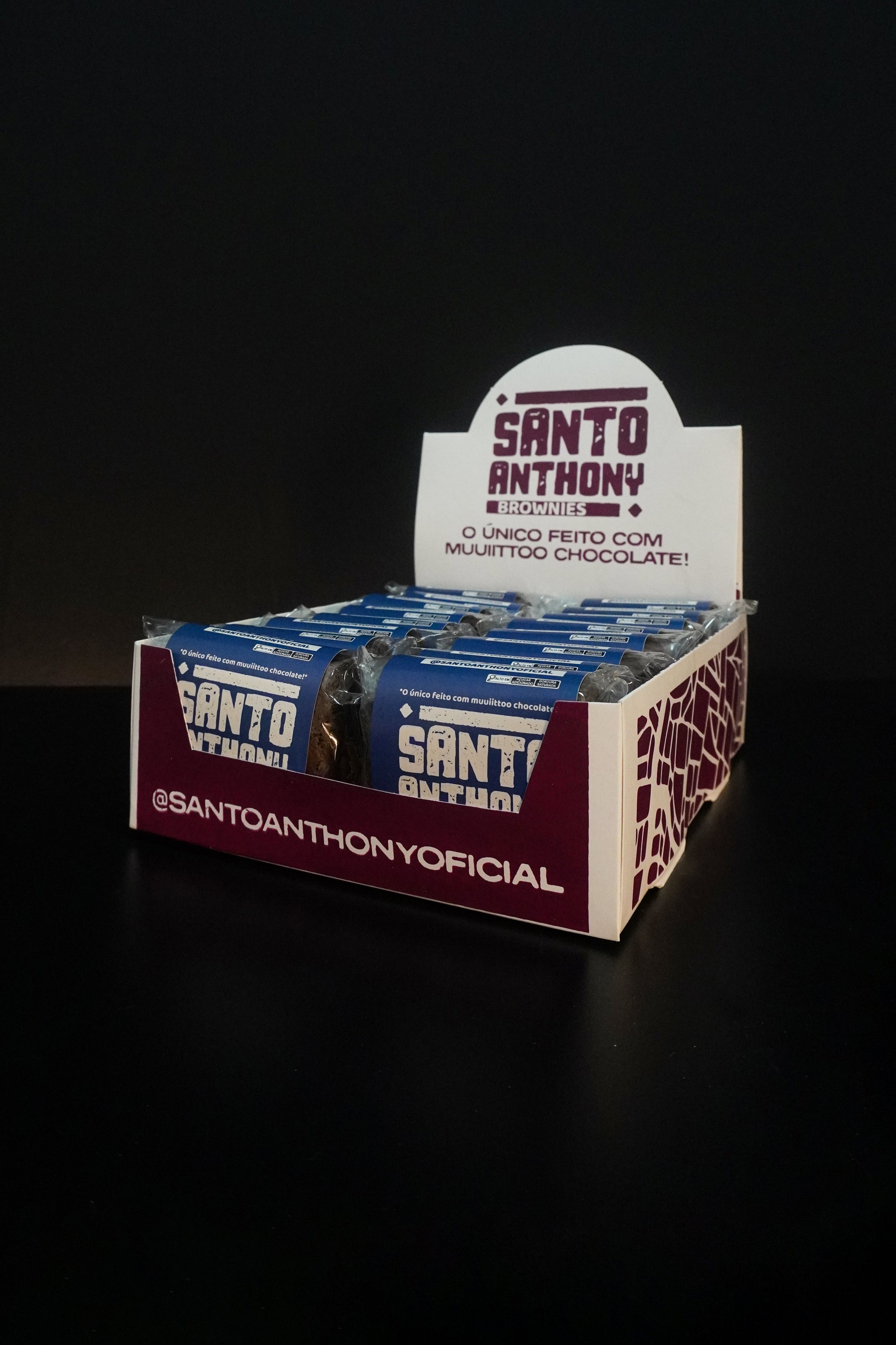 Caixa Brownie Avelã 16 unidades