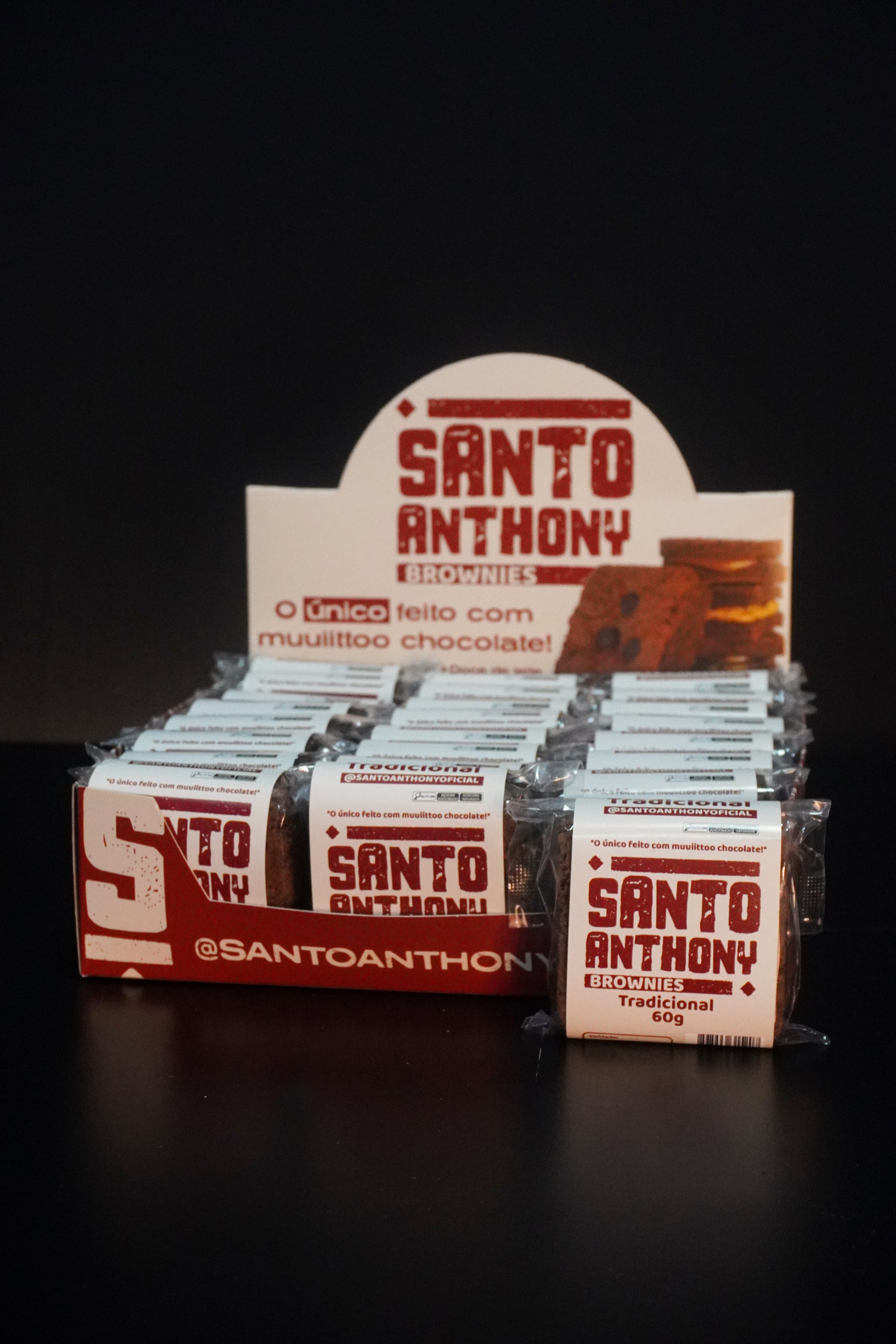 Caixa Brownie Tradicional 24 unidades