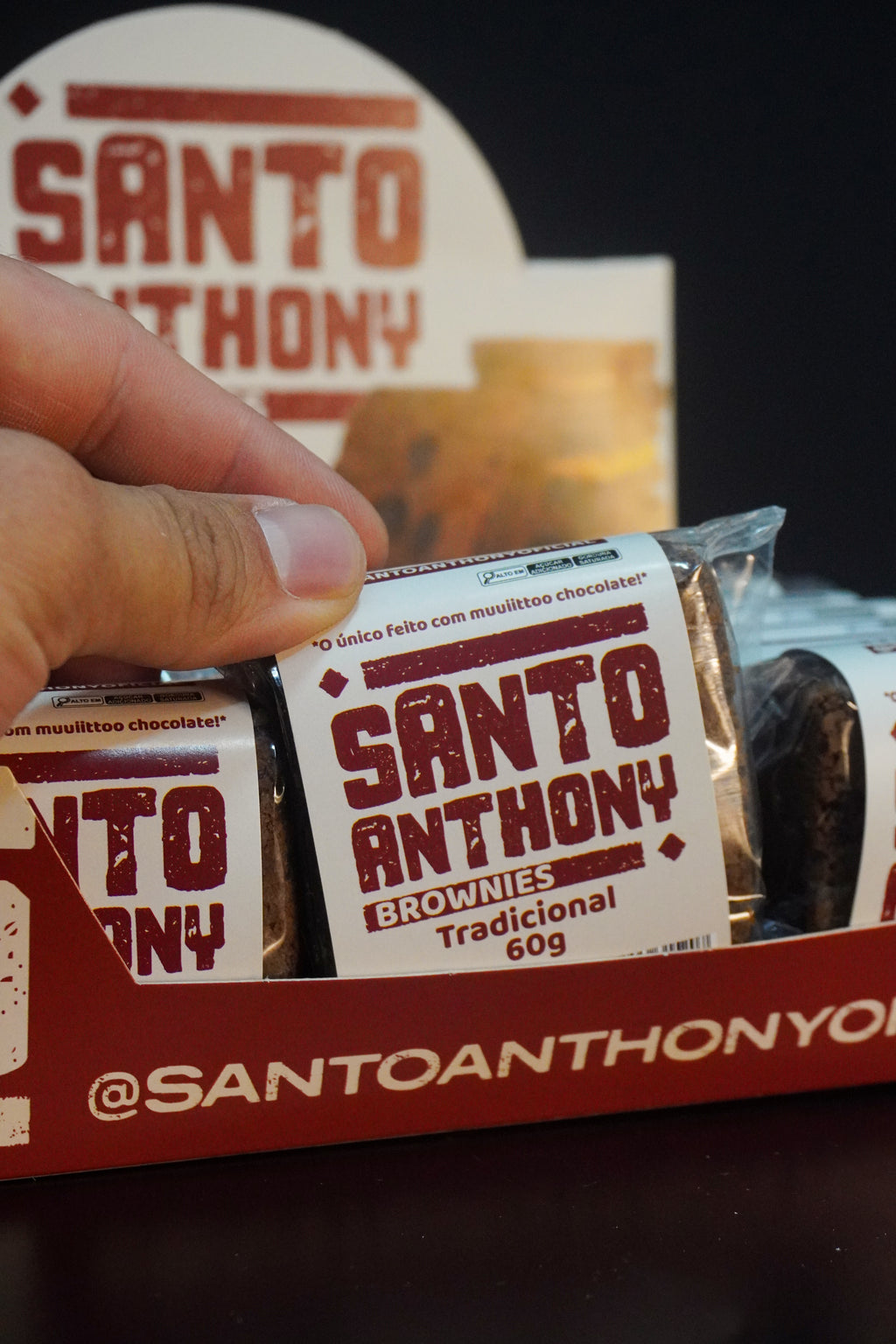 Caixa Brownie Tradicional 24 unidades