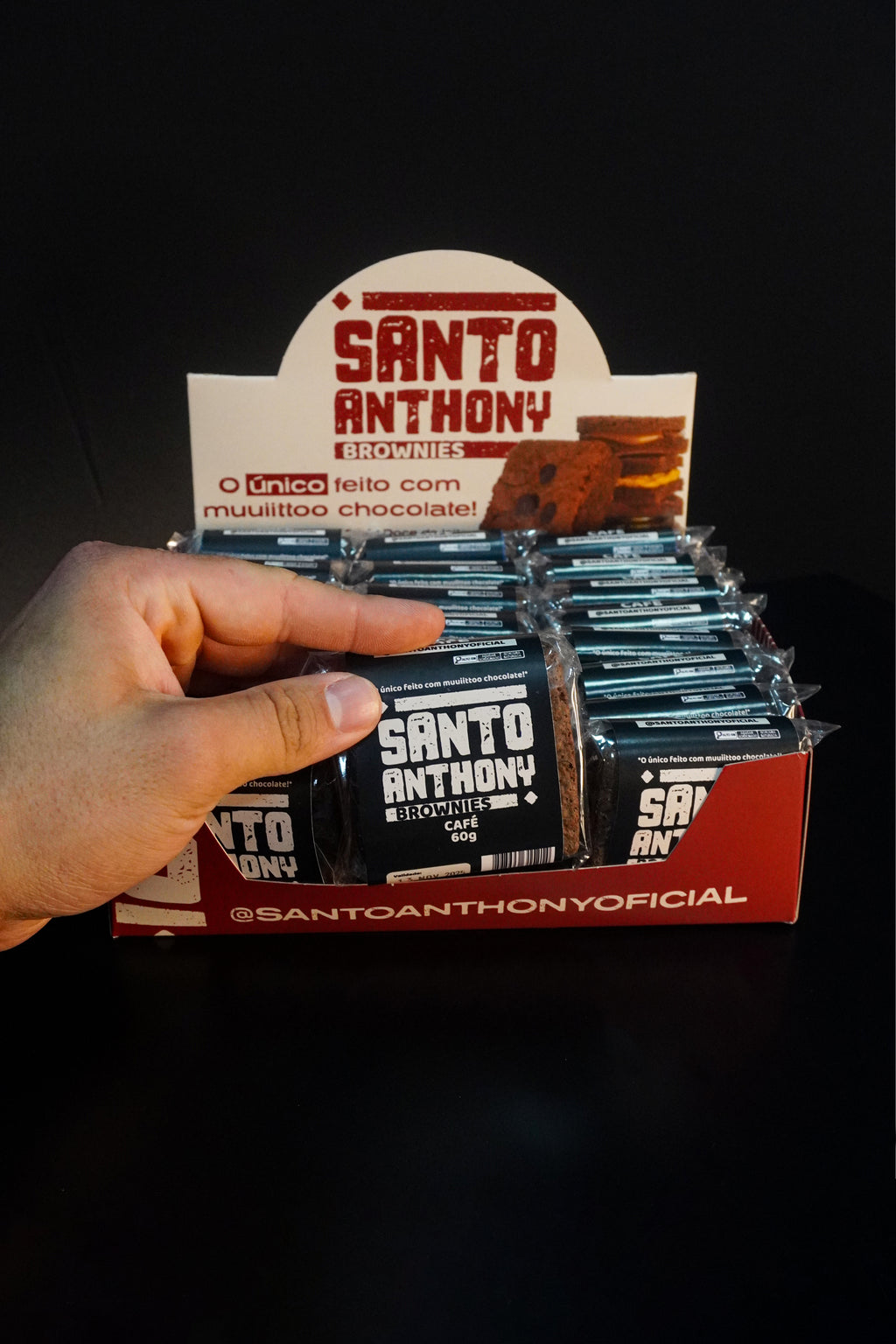 Caixa Brownie Café 24 unidades