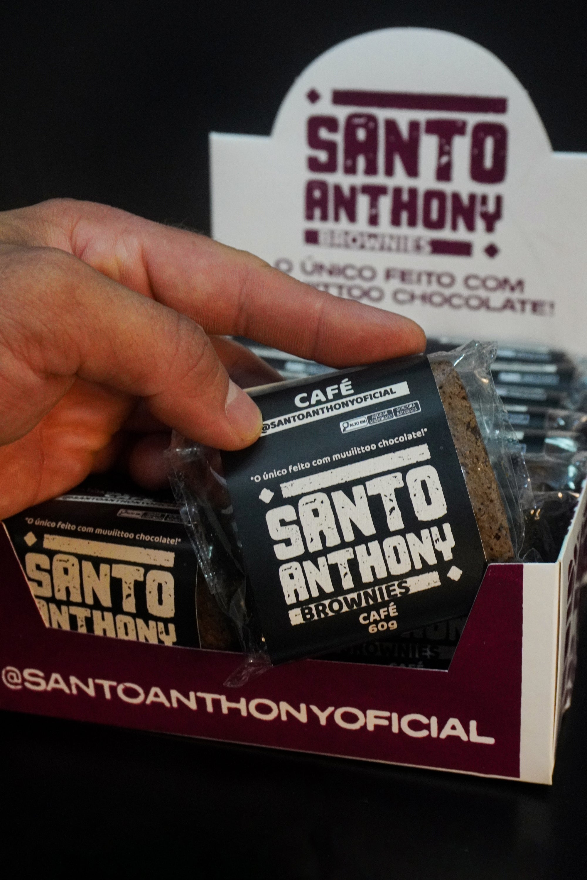 Caixa Brownie Café 16 unidades